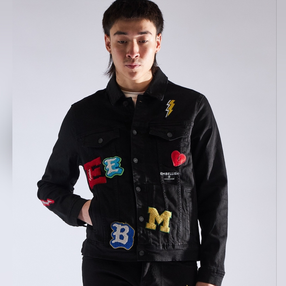 Devin Denim Jacket (Black)